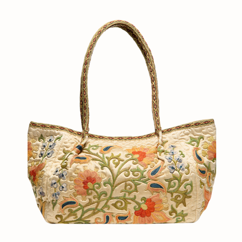 Hand-Emroidered and Ikat Bags