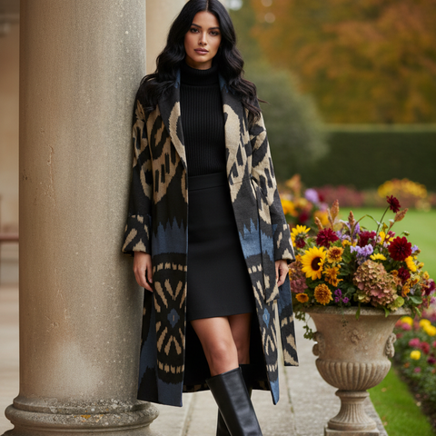 ikat coats