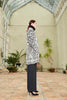 Side view of the Silk Ikat jacket - Jasmina